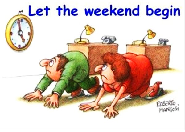 funny weekend clipart - photo #1